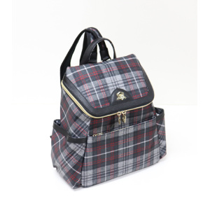 3558<br>タータンデザイン<br>多機能リュック