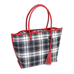 3567<br>タータンチェック<br>トートバッグ