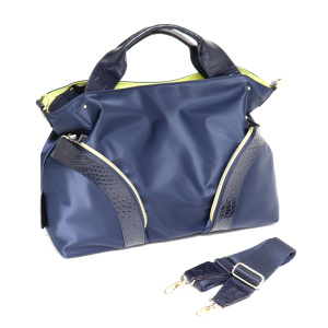 4102<br>はっ水ナイロンレザーコンビ<br>2Wayトートバッグ