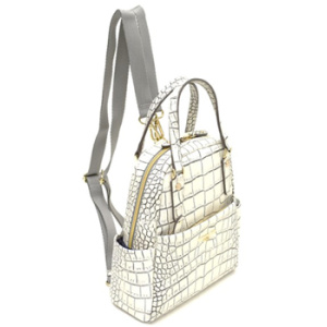 4888<br>クロコダイル型押し<br>ハンドル付リュック