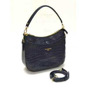 4895<br>クロコダイル型押しレザー<br>2Wayショルダーバッグ