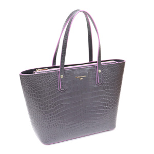 4899<br>スモールクロコダイル型押しレザー<br>トートバッグ