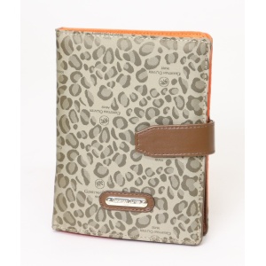 7600<br>はっ水ジャガード織<br>レオパード柄マルチケース