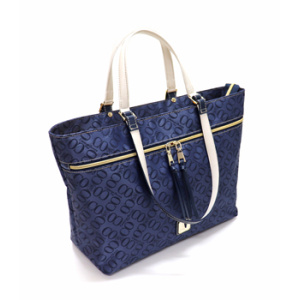 7958<br>はっ水ジャガード<br>2ハンドルトートバッグ