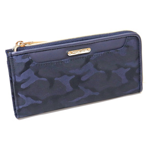 7969<br>はっ水ジャガード<br>L字横長ウォレット