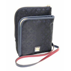 7987<br>はっ水ジャガード<br>L字ファスナーショルダーバッグ