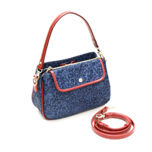 8812<br>レオパードシリーズ<br>カブセデザインショルダーバッグ