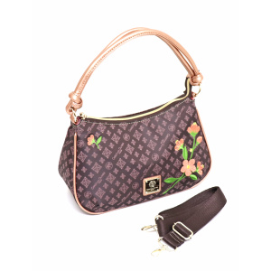 9851<br>フラワー刺繍シリーズ<br>2Wayショルダーバッグ