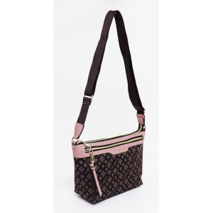 9854<br>はっ水ジャガード<br>マチひろショルダーバッグ