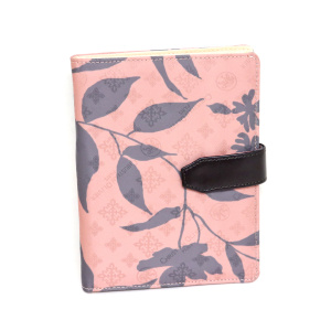 9902<br>ボタニカルプリント<br>手帳型通院ウォレット