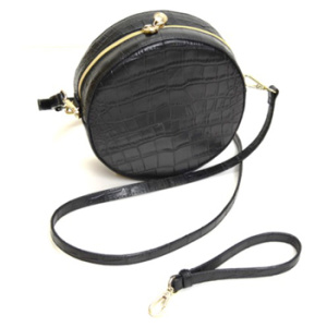 CA-83<br>クロコダイル型押しレザー<br>ショルダーバッグ<br>『キャンディーボックス』