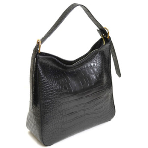 CA-84<br>クロコダイル型押しレザー<br>BIGワンショルダーバッグ<br>『カンガルー』