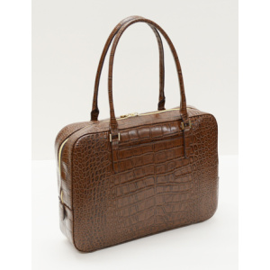 CA-94<br>クロコダイル型押し<br>ボストンバッグ